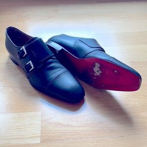 Men’s black Christian Louboutin shoes, size 44